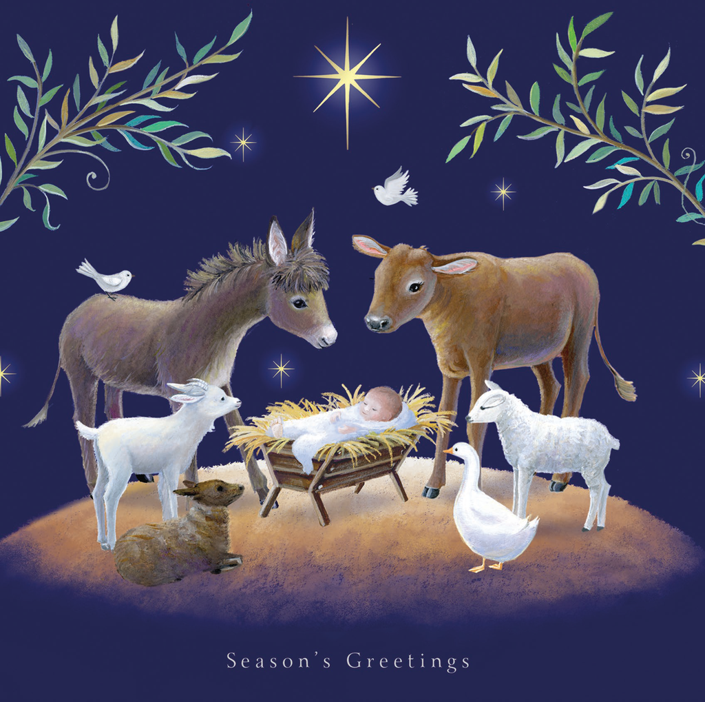 Nativity Scene (Pack of 10 Cards)